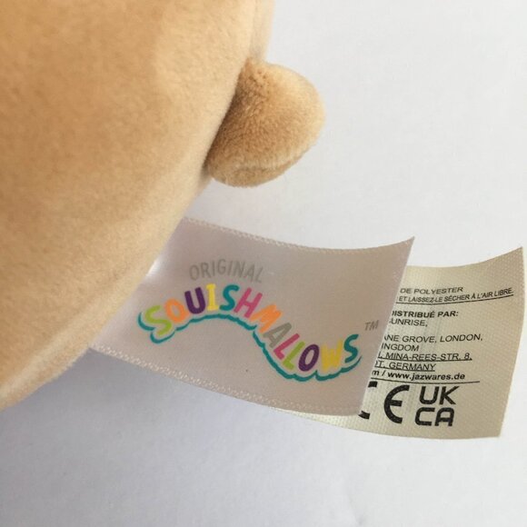 Small Squishmallows Omar the Fuzzy Belly Grizzly Teddy Bear Plush Stuffed Toy - Picture 4 of 8